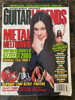 Guitar World Magazine Ozzy Osborne Cover